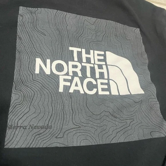 Women's The North Face Black Sierra Nevada Long Sleeve - Size Small S - Picture 8 of 8